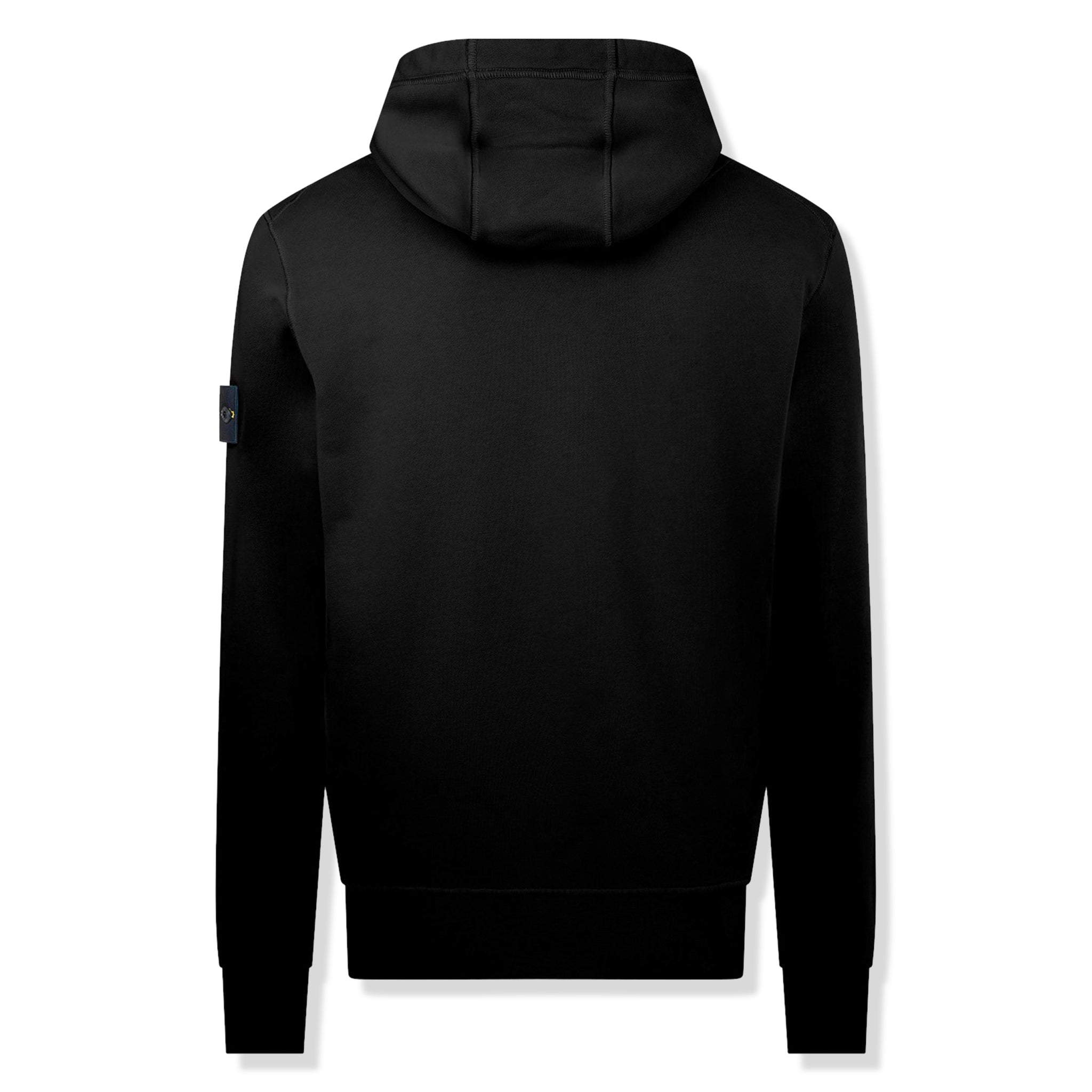 Image of Stone Island Logo Black Hoodie